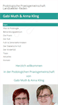 Mobile Screenshot of podologie-muth.de
